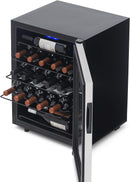 NewAir Wine Cooler and Refrigerator 23 Bottle NWC023SS00 - Black/Stainless Steel - Like New