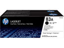 HP 83A - CF283AD - 2 x Black - Toner cartridge - For LaserJet Pro M201, MFP