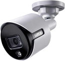 Lorex 4K 8-channel 2TB DVR Four 5MP Deterrence Bullet Cameras TD81825A4-E White - Like New