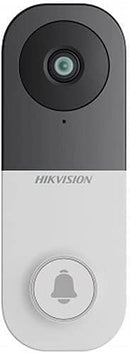 Hikvision DS-HD2 1080p HD Outdoor Wi-Fi Smart Doorbell - White - Like New