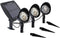 Touch Of ECO Solar Powered 3 Spotlight LED Set - Includes 3 Spotlights TOE297 Like New