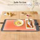 PURECHO SILICONE ELECTRIC WARMING TRAY FOR FOOD FOLDABLE ROLL UP FOOD WARMERS - Like New
