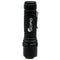 Scipio Aluminum Zoom Flashlight 306001A9 Camping EDC Torch 180 Lumens Lightweight with 3 Beam Modes - Black