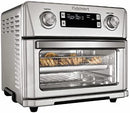 Cuisinart Digital Model Airfryer Toaster Oven 0.6 cu ft CTOA-130PC2 - Silver - Like New