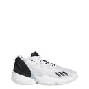 B09KMLCRZS ADIDAS MEN'S D.O.N ISSUE 4 BASKETBALL SHOES, SIZE 7, White/Grey/Grey - Like New