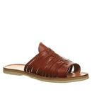 2658W BEARPAW WOMEN S ROSA SANDALS SIZE 9, SADDLE - Like New