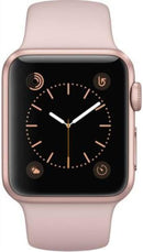 Apple Watch Series 1 38mm MNNH2LL/A - Rose Gold Aluminum Pink Sand Sport Band - Like New