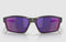 OAKLEY Man Sunglasses Polished - OO9247- Oored Irid Polarized / Grey Smoke Like New