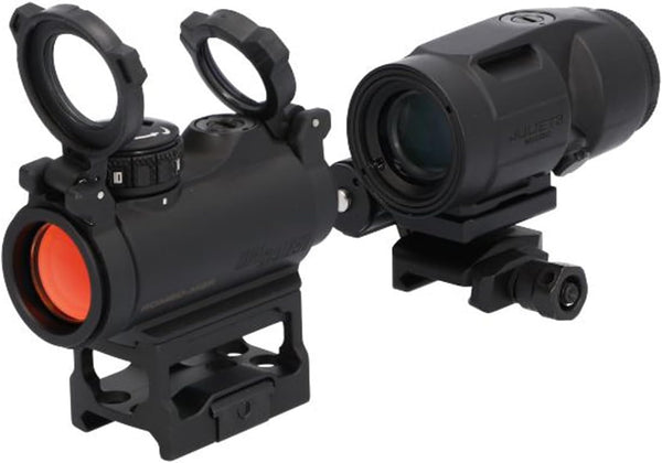 SIG SAUER Romeo-MSR Compact Red Dot Sight and Juliet3 Magnifier Combo Kit -BLACK Like New