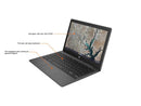 HP Chromebook 11 Laptop, MediaTek MT8183, 4 GB RAM, 64 GB eMMC, 11.6"