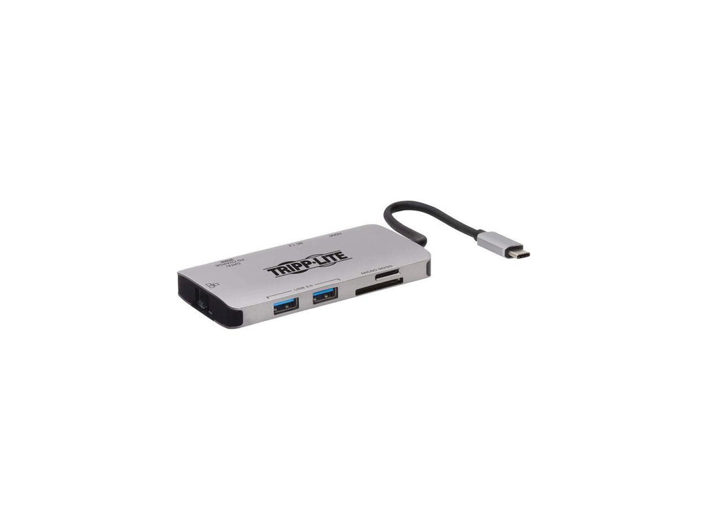 Tripp Lite USB C Hub Multiport w/ 3x USB-A Hub Micro SD, SD/MMC