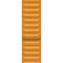 Apple Watch Band Leather Link 40mm M/L MY9E2AM/A - CALIFORNIA POPPY - Like New