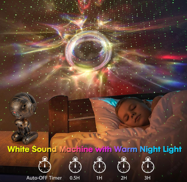 Robot Black Hole Galaxy Projector, Astronaut Star Projector DQ-M8 Robot Black Hole Galaxy Projector, Astronaut Star Projector DQ-M8