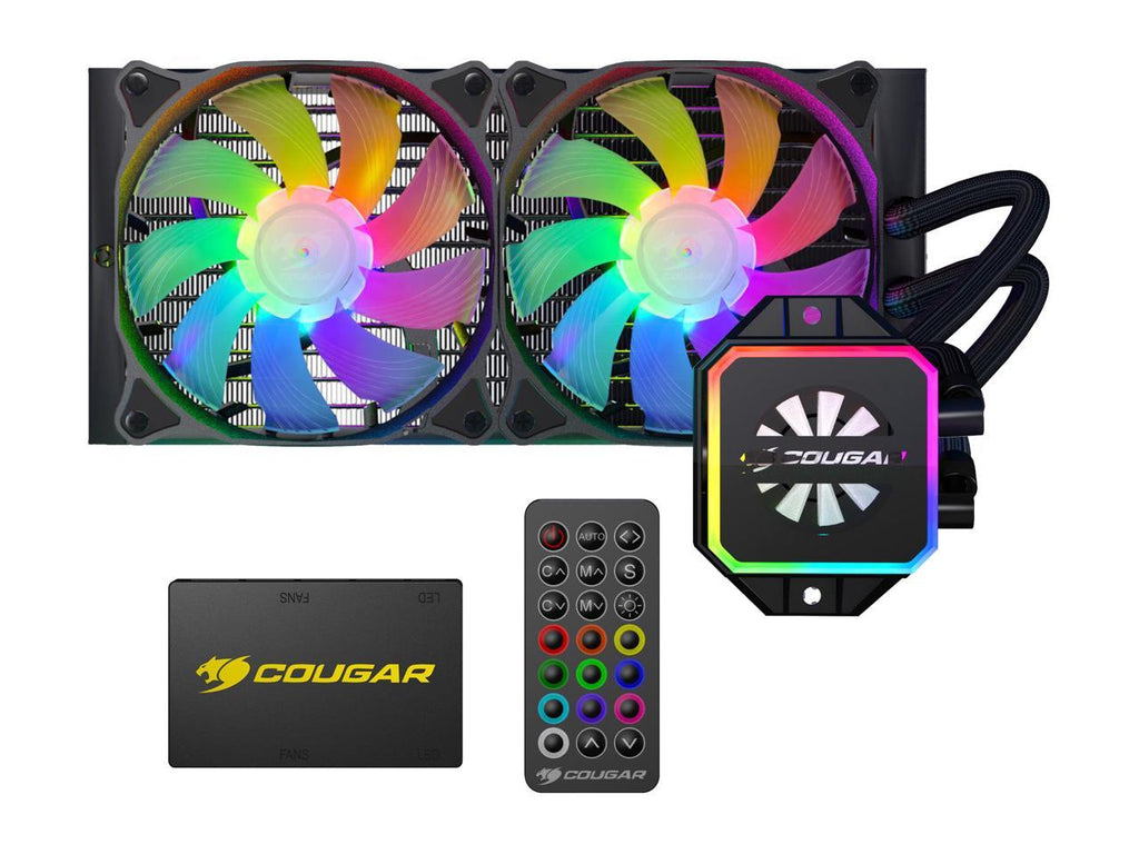 Cougar Helor CPU Liquid Cooling with Addressable RGB, Core Box v2 and ...