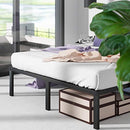 ZINUS YELENA 14" METAL PLATFORM BED FRAME, STEEL SLAT SUPPORT FULL-AZ-MPSC-14F - Like New
