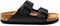 0051193 Birkenstock Unisex Arizona Black Leather Sandal Black 10 Like New
