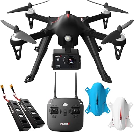 Force1 Drone Camera GoPro Compatible RC Drone 1080p HD - F100GP Like New