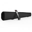 MEIDONG 2.1 CHANNEL 37" BLUETOOTH SOUNDBAR WITH REMOTE KY-2022 - BLACK - Like New