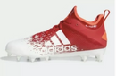 FW4085 Adidas Adizero Scorch Men's Football Cleats White/Red - Scratch & Dent