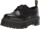 25234001 DR. MARTENS HOLLY QUAD RETRO WOMEN'S BLACK BUTTERO SIZE 10 - Like New