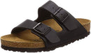 0051191 BIRKENSTOCK ARIZONA BS SANDALS UNISEX BLACK SIZE 9 MEN/SIZE 11 WOMEN - Like New