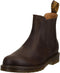 11853201 Dr. Martens 2976 Chelsea Boot UNSEX CRAZY HORSE MENS DARK BROWN 7 Like New