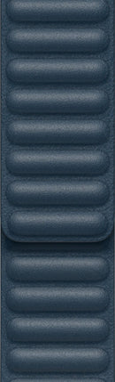 Apple Watch Band - Leather Link (40mm) - M/L - MY992AM/A Baltic Blue - Like New