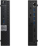 Dell Optiplex 7050 Micro Desktop PC i7-6700T 16GB 512GB SSD - BLACK - Like New