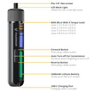 PARRIOR HIGH TORQUE MAX 8 N.M 2200 mAh RECHARGEABLE AUTOMATIC S121 - GRAY - Like New