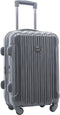 Kensie Women's Alma Hardside Spinner Luggage Carry-On 20" KN-67920-GN Gun Metal Like New