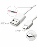 Awanta USB-A to USB-C 3ft Cable White USB 2.0 Fast Charging Cable - Brand New