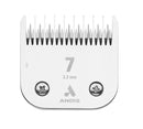 ANDIS ULTRA EDGE DOG CLIPPER BLADE SIZE-7 SKIP TOOTH 72610 - CHROME - Brand New