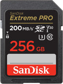 SANDISK 256GB EXTREME PRO SDXC UHS-I MEMORY CARD SDSDXXD-256G-GN4IN GRAY/BLACK - Like New