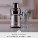 Breville Juice Fountain Cold XL BJE830BSS - Brushed Stainless Steel - Like New