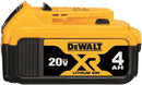 DEWALT 20V MAX Battery, Premium 4.0Ah DCB204 - YELLOW - Like New