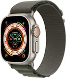 Apple Watch Band Alpine Loop band 49mm Small MQE23AM/A - Green - Like New