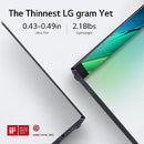 LG gram SuperSlim 15.6” FHD i7-1360P 16GB 1TB SSD 15Z90RT-K.AAB8U1 - Blue - Like New