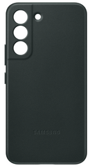 SAMSUNG Galaxy S22 Leather Cover - GREEN EF-VS901LGEGUS - Like New