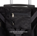 SWISSGEAR - ENERGIE 23" CARRY ON SPINNER SUITCASE WITH USB - WHITE - Brand New