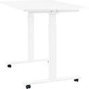 SuperHandy Electric Standing Desk - 48"x30" in Pristine White - 3 Memory Presets