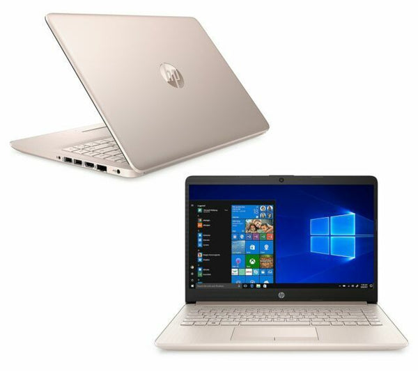 HP Notebook 14" HD 1366x768 + TOUCH Pentium 5405U 4GB 64GB W10S MODE - ROSE GOLD Like New