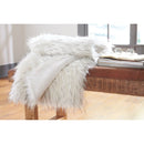 Ashley Furniture Calisa Throw - Set of 3 -White - Brand New