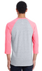 42BA Hanes Men's Polyester X-Temp Baseball T-Shirt New