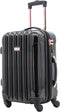 Kensie Women's Alma Hardside Spinner Luggage Expandable Carry-On 20" - BLACK Like New