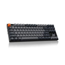 KEYCHRON K8 TENKEYLESS MECHANICAL KEYBOARD BACKLIGHT BLUETOOTH RED SWITCH - GRAY - Like New