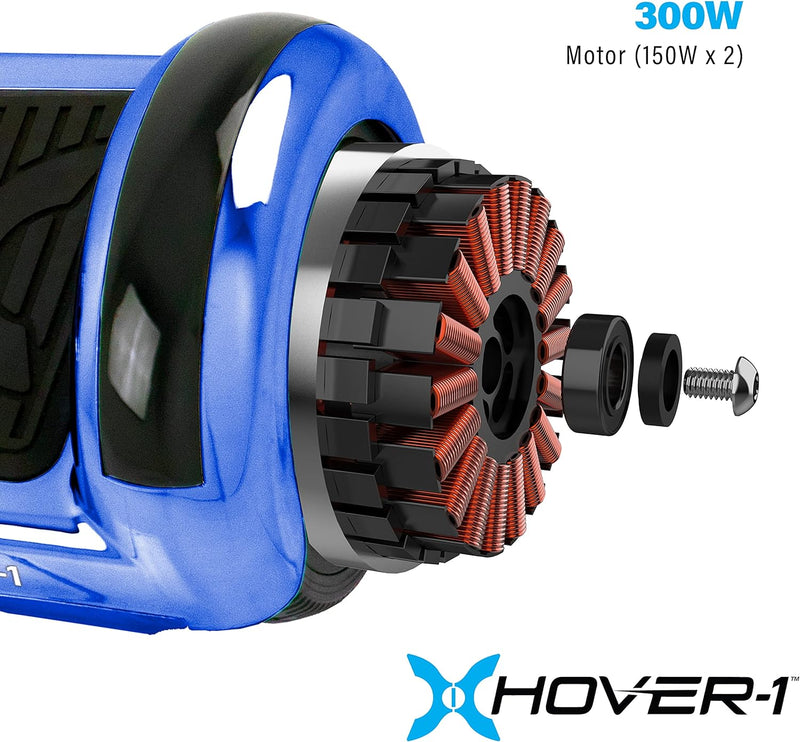 Hover-1 Matrix Electric Self-Balancing Hoverboard with 6.5” LED Tires - BLUE Like New