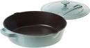 Cuisinart 12" Chicken Fryer Cast Iron CI45-30LBW - Light Blue - Like New