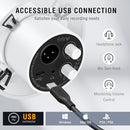 FIFINE STUDIO XLR DYNAMIC MICROPHONE USB PC PODCAST MICROPHONE XLR/USB - WHITE - Like New