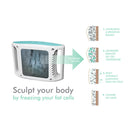 FAT FREEZER FREEZE YOUR FAT AWAY,Non-Surgical Body Sculpting Device - WHITE/BLUE - Brand New