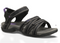 4266 Teva Women's Tirra Sandal Black/Grey 10 Like New